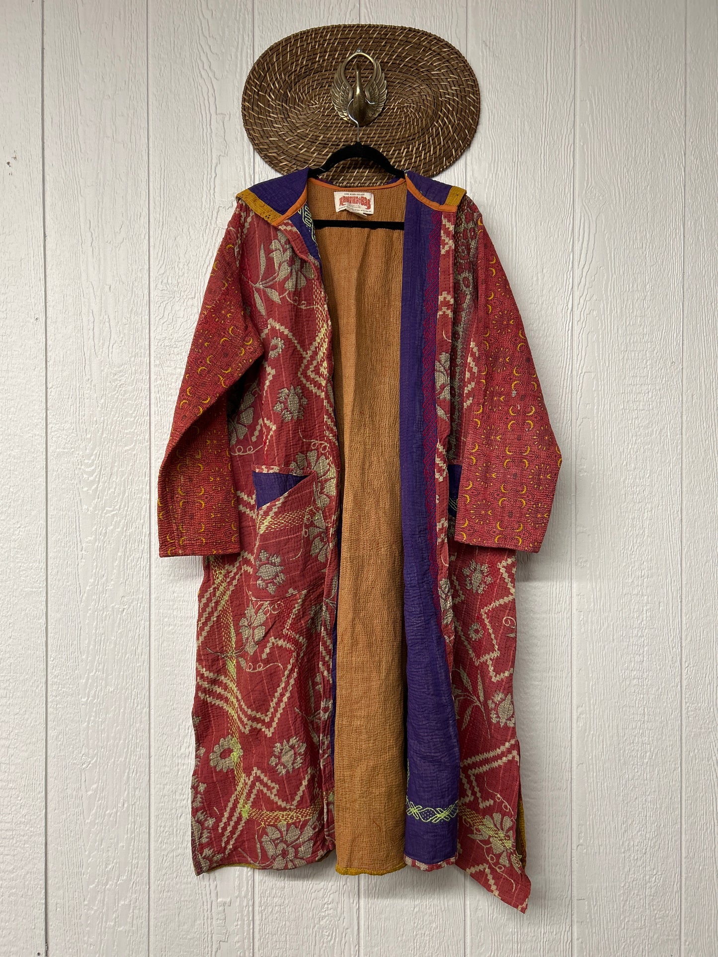 Fine Kantha Rising Sun Coat 1125 054