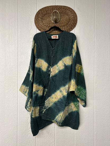 RETAIL Pareo Kantha Gaia Button-Down Kimono 0526 050