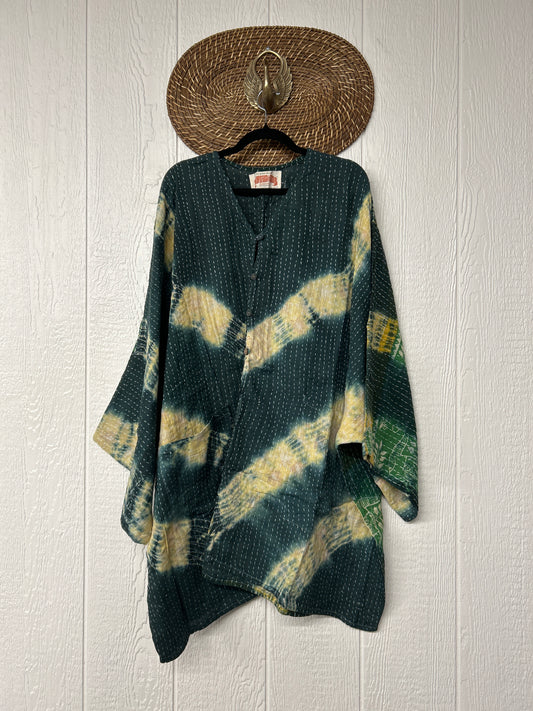 RETAIL Pareo Kantha Gaia Button-Down Kimono 0526 050