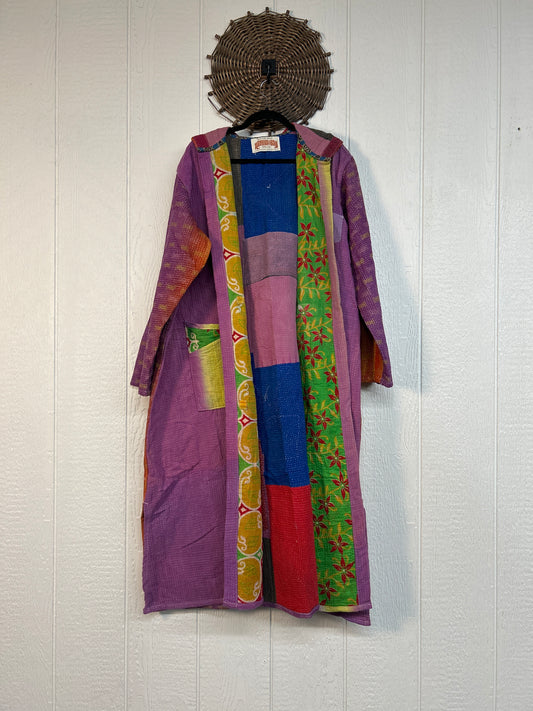 Fine Kantha Rising Sun Coat 1026 073
