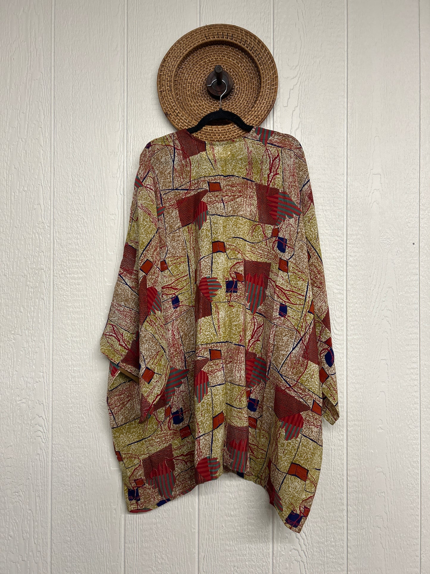 Crepe Sari Gaia Split Tunic 0226 026