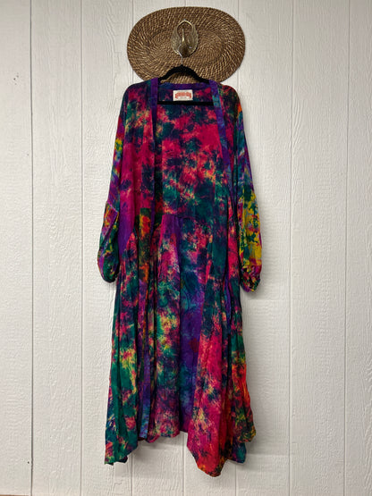 Crepe Sari Evermore Kimono 1026 099