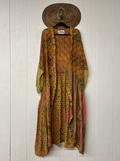 Crepe Sari Evermore Kimono 1026 175