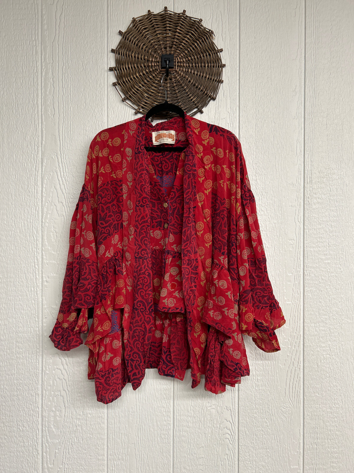 Crepe Sari Wild Rose Top 1026 128