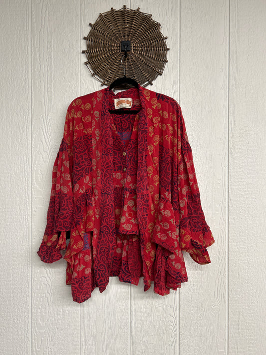 Crepe Sari Wild Rose Top 1026 128