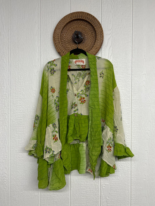 Crepe Sari Wild Rose Top 0426 011
