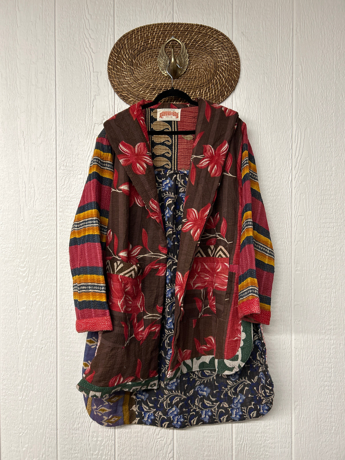 Fine Kantha Drifter Coat 1026 128
