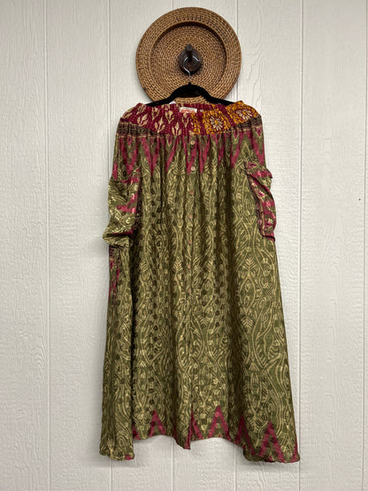 Rasgulla Sari Butterfly Cargo Skirt 0126 065