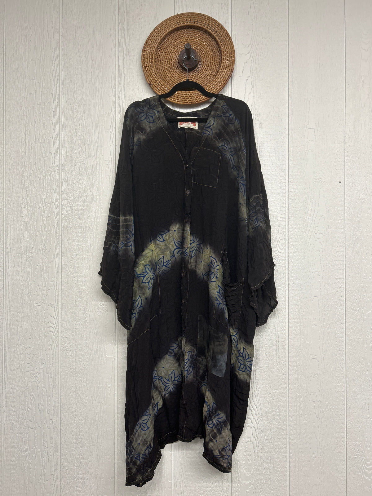Crepe Sari Gaia Duster Dress 0826 143
