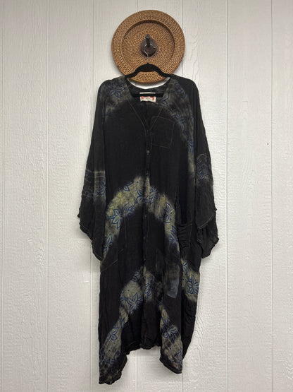 Crepe Sari Gaia Duster Dress 0826 143