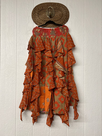 Pareo Kantha Willow Maxi Skirt 0826 178