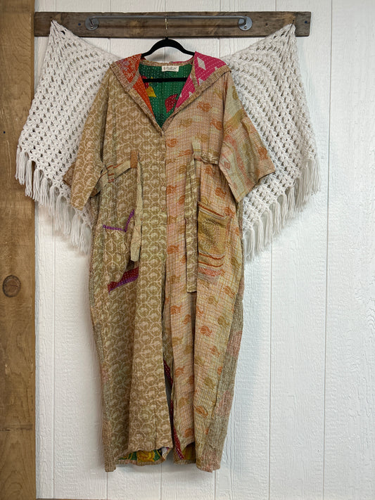 Kantha Zen Hoodie Jumpsuit 0925 180
