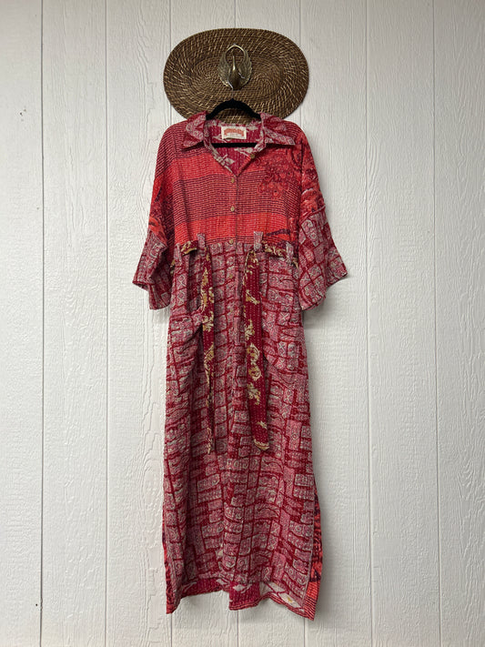 RETAIL Pareo Kantha Gravity Duster Dress 0226 044