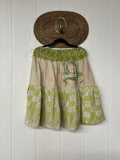 Pareo Kantha Meadow Skirt 0826 179