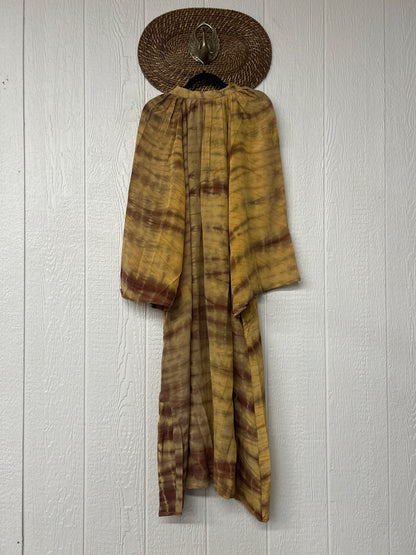 Crepe Sari Woodstock Duster Dress 0226 114