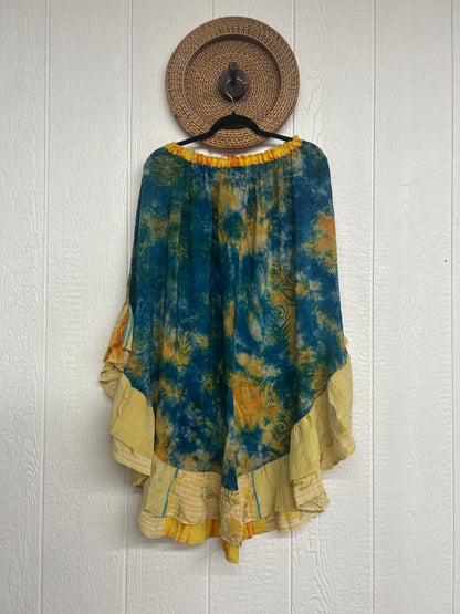 Crepe Wild Rose Skirt 1025 258