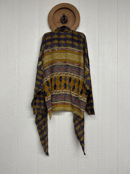 Crepe Sari Nirvana Button Down 1125 226