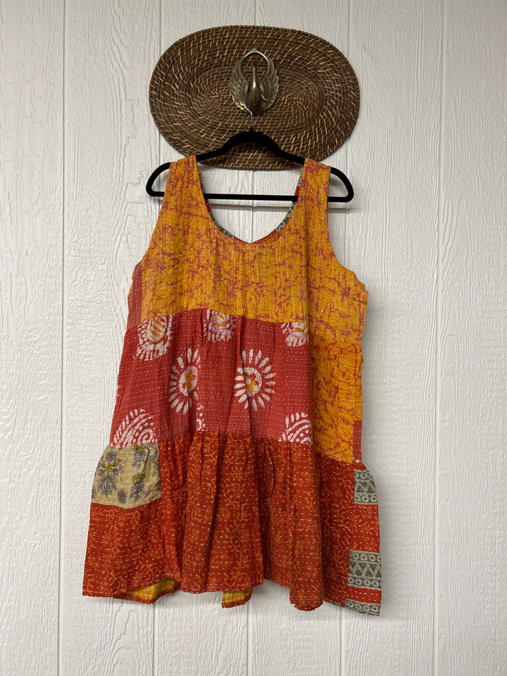 Kantha Meadow Mini Dress 0625 267