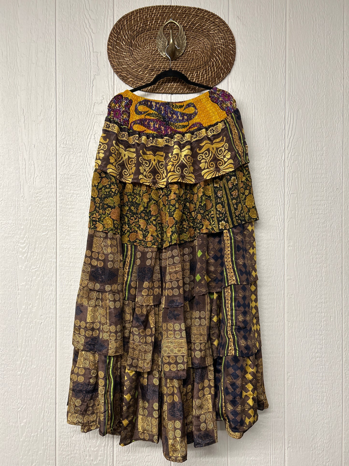 Rasgulla Sari Venus Ruffle Maxi 1125 075