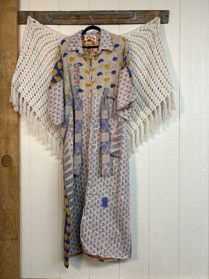 Pareo Kantha Gravity Duster Dress 0226 136