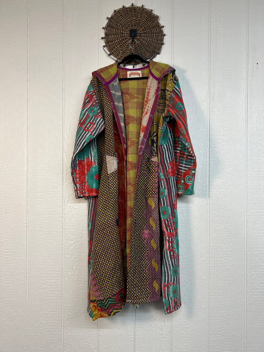 Fine Kantha Rising Sun Coat 1026 135