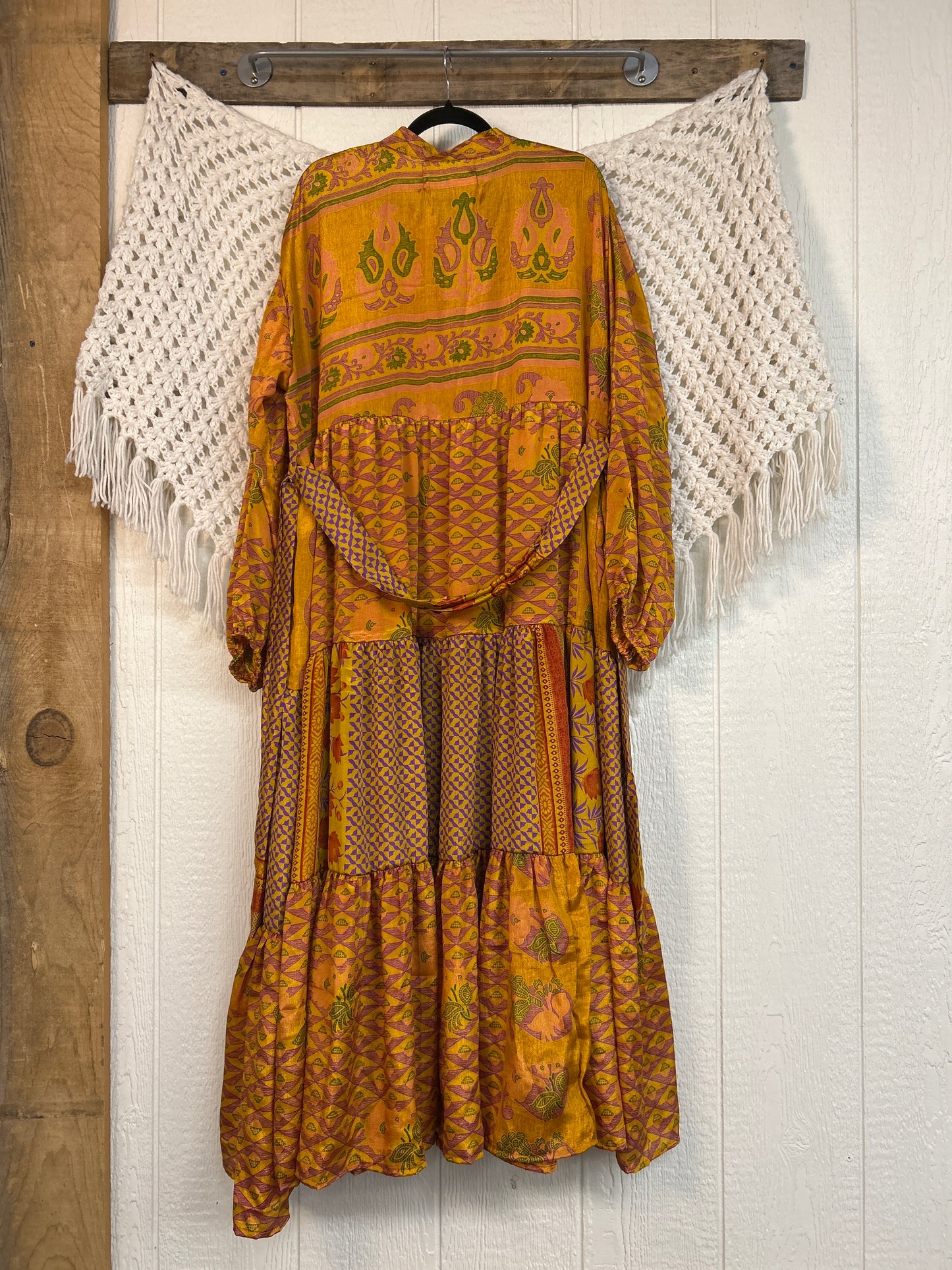 Rasgulla Sari Luminous Maxi Dress 0226 263