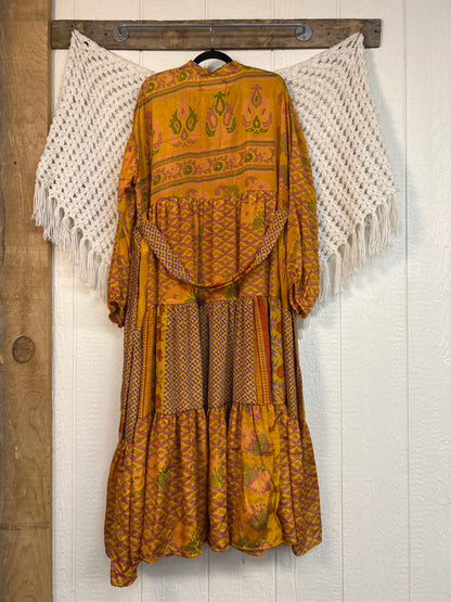 Rasgulla Sari Luminous Maxi Dress 0226 263