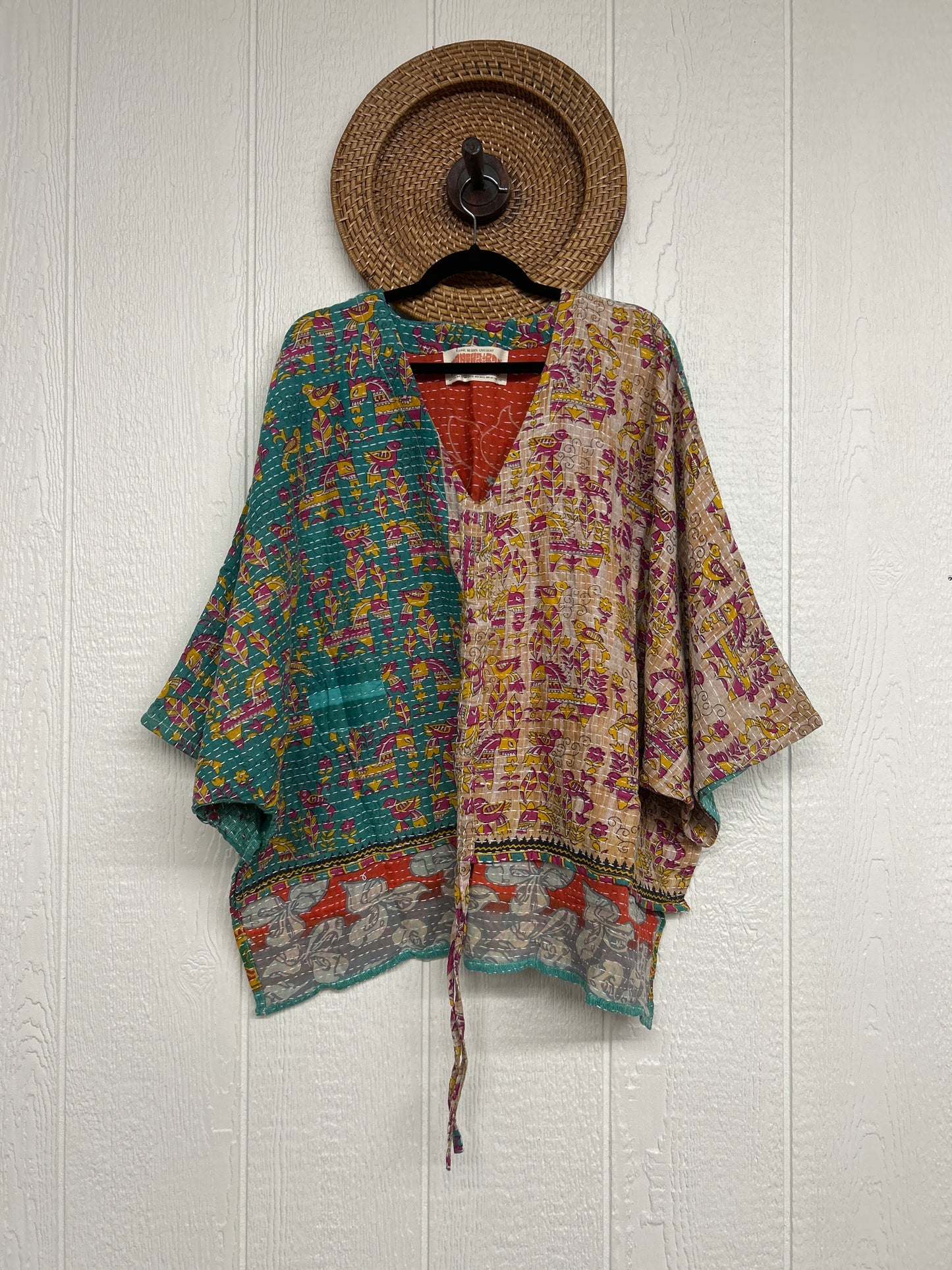 Pareo Kantha Hi-Lo Butterfly Top 0626 181
