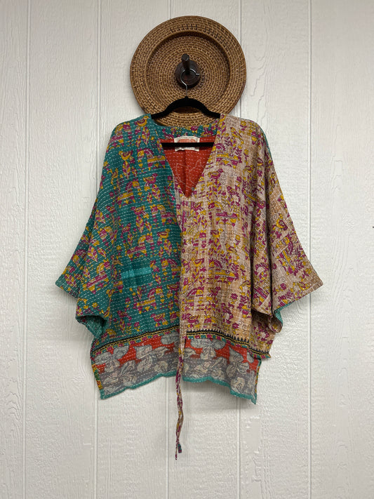 Pareo Kantha Hi-Lo Butterfly Top 0626 181