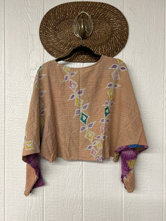 RETAIL Pareo Kantha In Bloom Cropped Pullover 0326 136