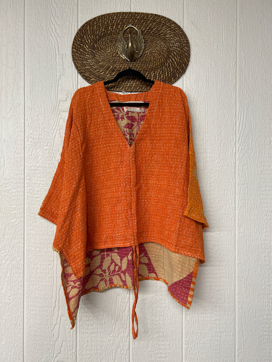 Pareo Kantha Hi-Lo Butterfly Top 0626 127