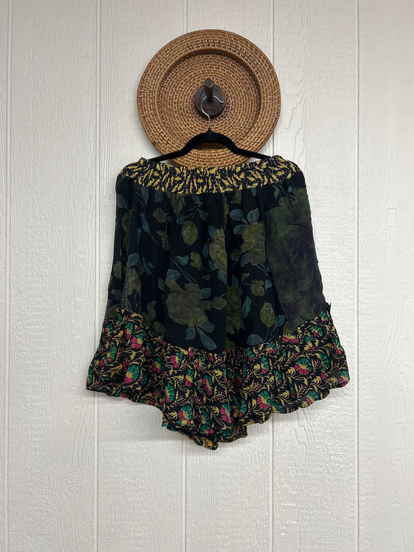 Crepe Sari Lover Cropped Culottes 0726 279