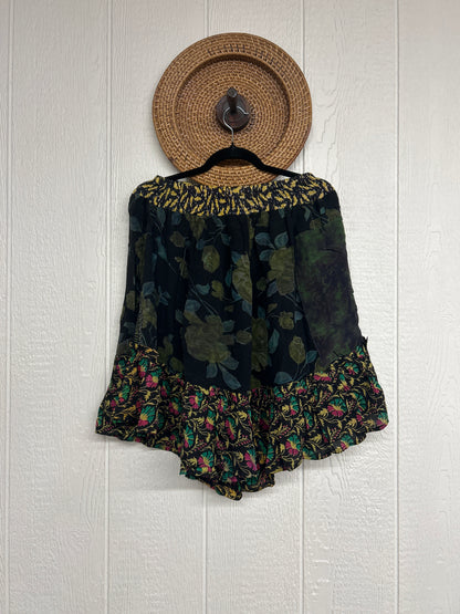 Crepe Sari Lover Cropped Culottes 0726 279