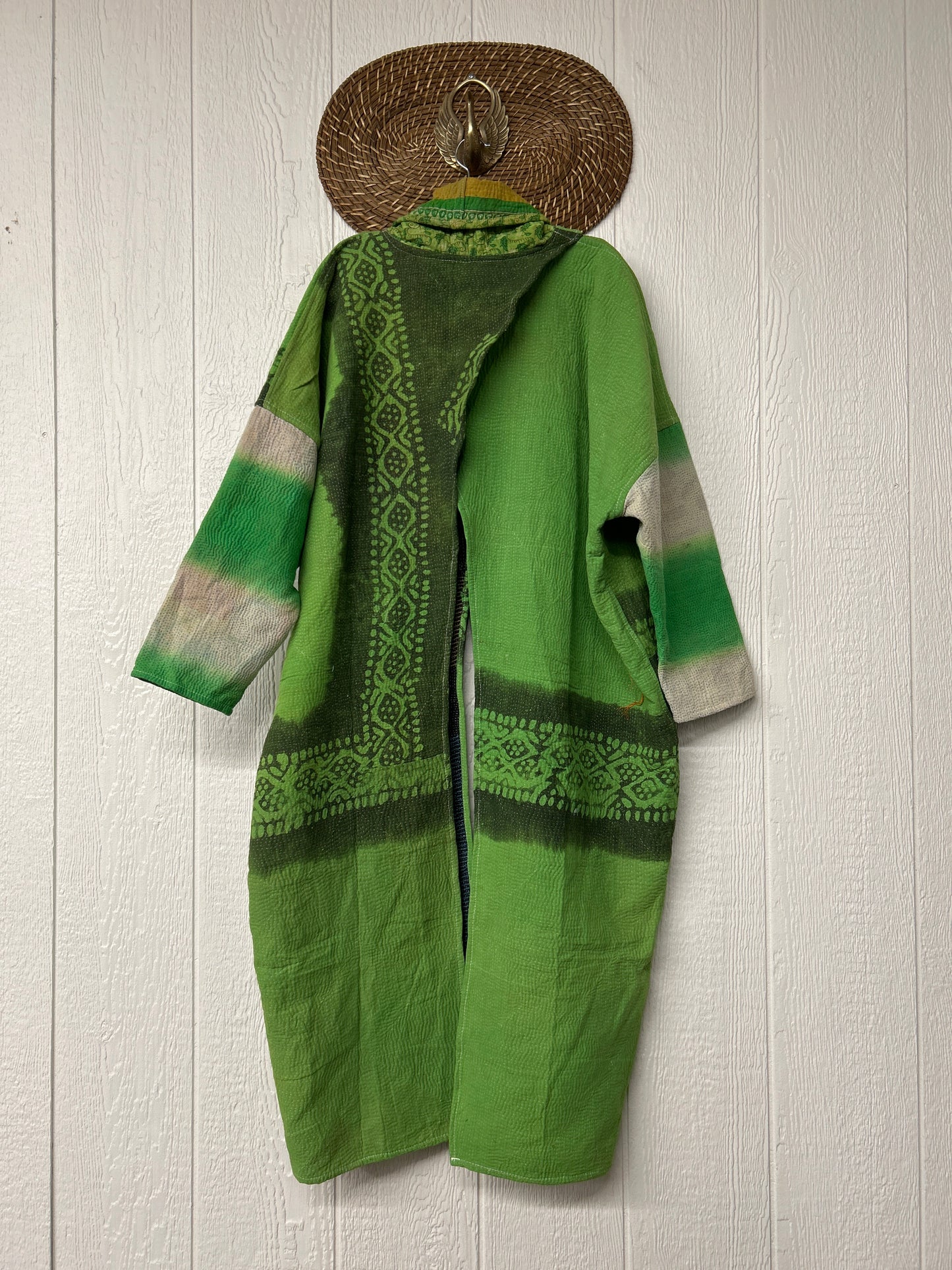 Fine Kantha Cowl Split Pullover 1225 048