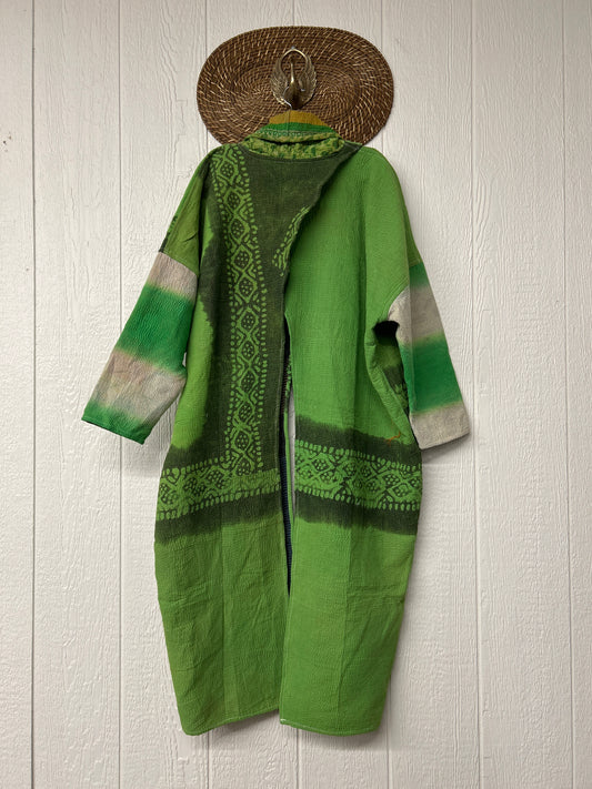 Fine Kantha Cowl Split Pullover 1225 048