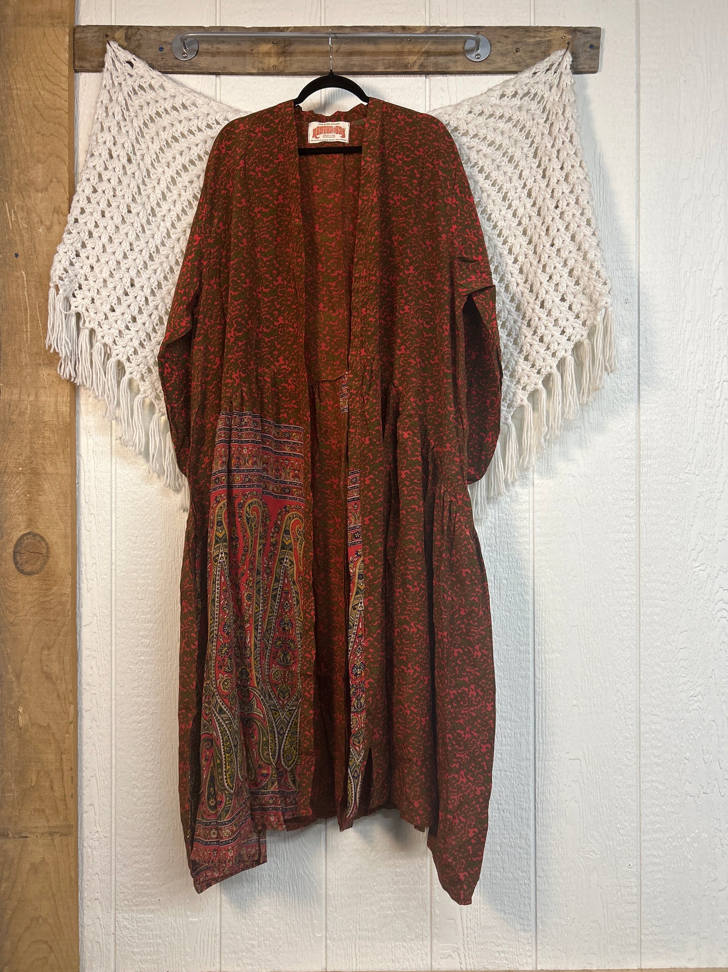 Crepe Sari Evermore Kimono 0326 196