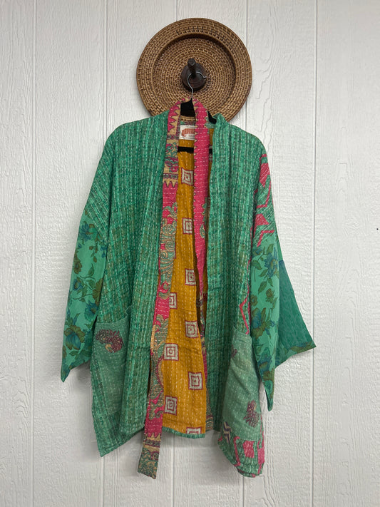 Pareo Kantha Shortie Majestic Kimono 0326 214