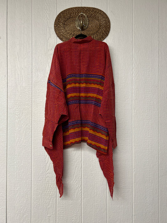 Crepe Sari Nirvana Button Down 1125 009