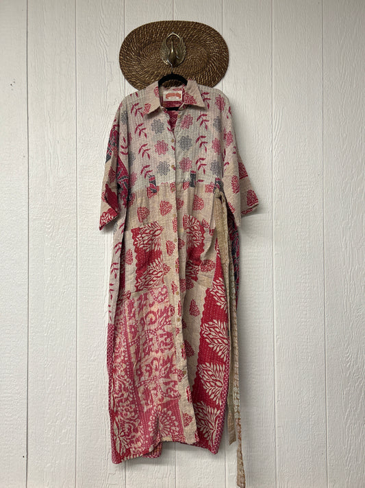 Pareo Kantha Gravity Duster Dress 0226 207