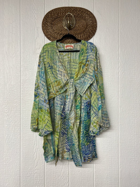 Crepe Sari Shortie Spellbound Kimono 0426 042