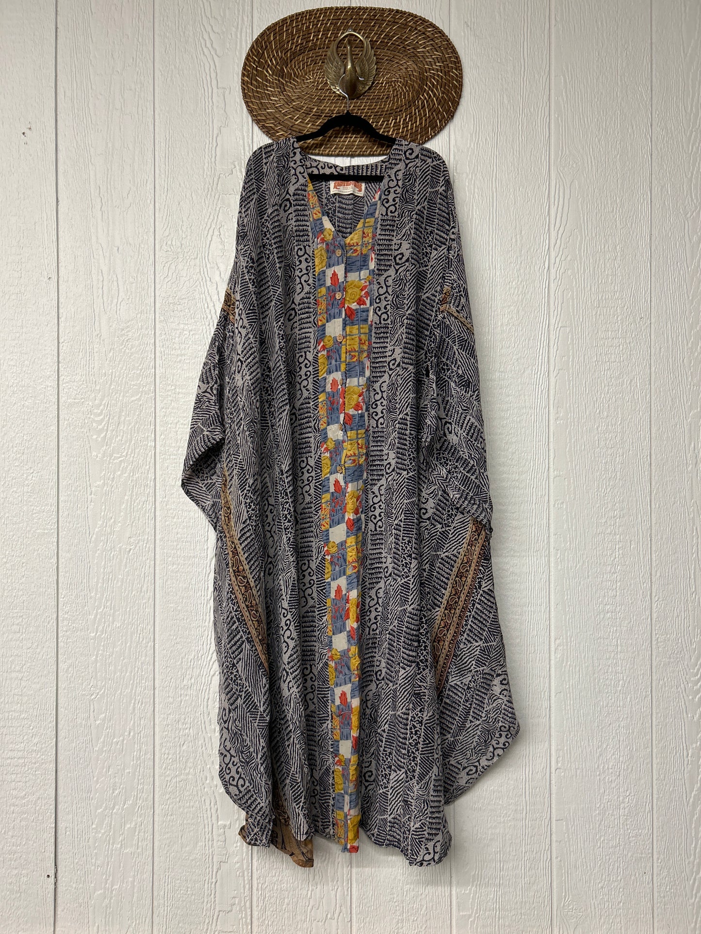 Crepe Sari Bowie Muu Dress 0826 235