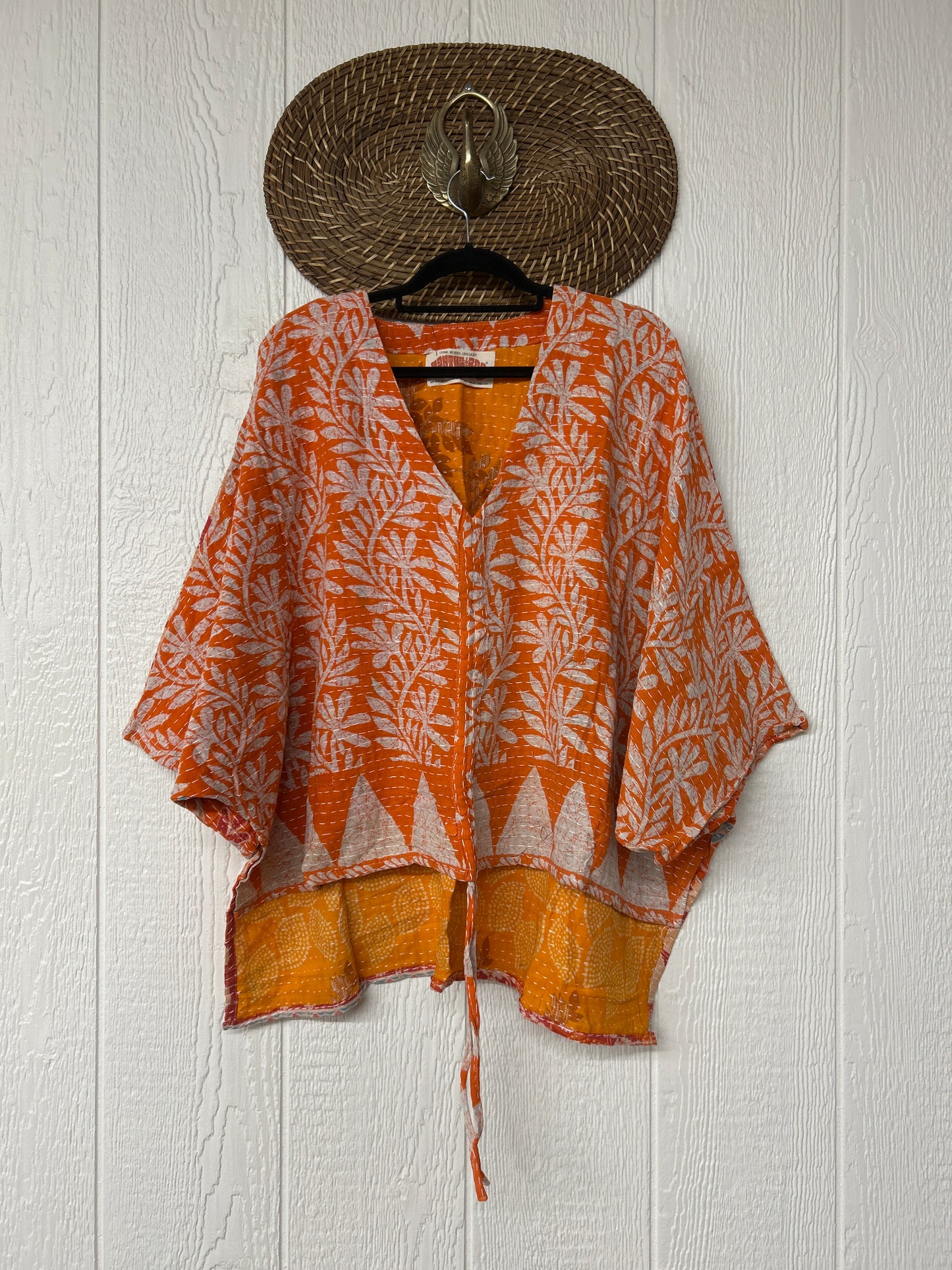 Pareo Kantha Hi-Lo Butterfly Top 0626 014