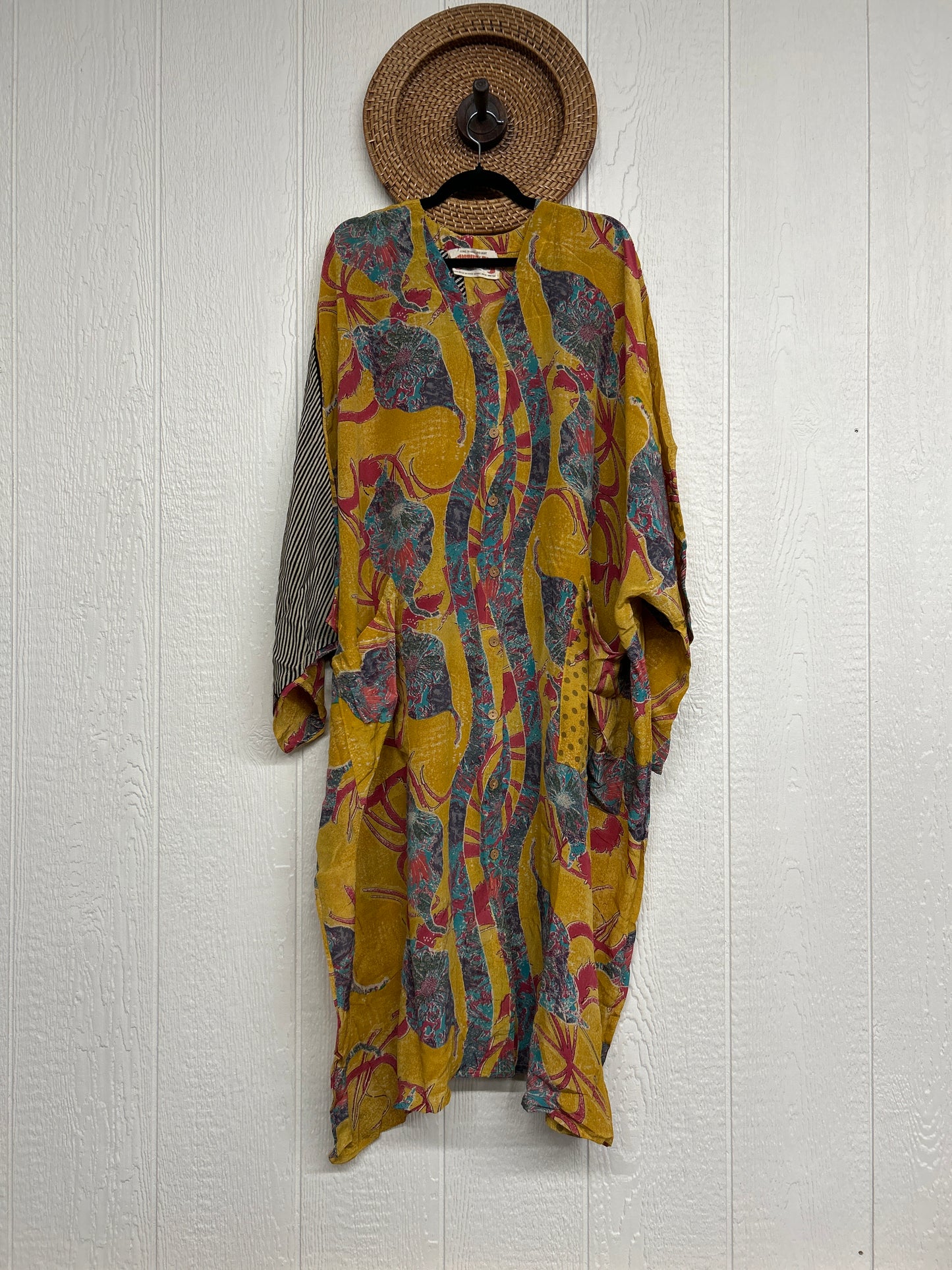 Crepe Sari Gaia Duster Dress 0826 224