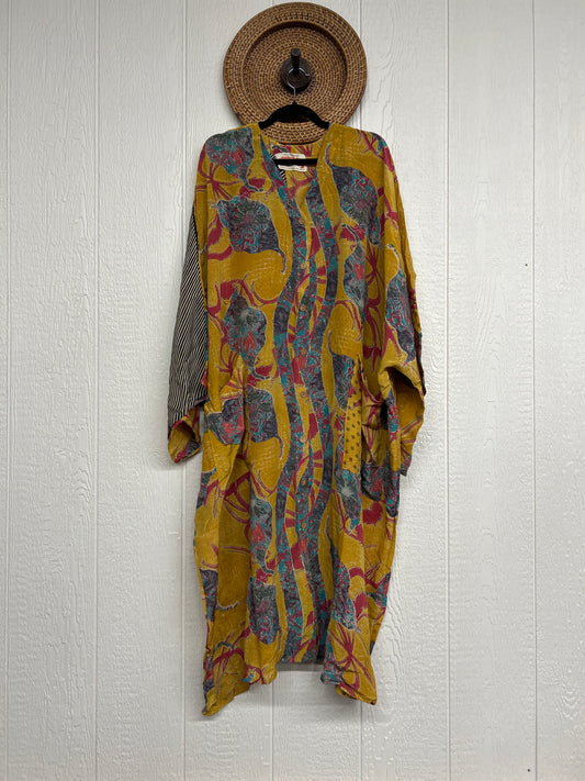 Crepe Sari Gaia Duster Dress 0826 224