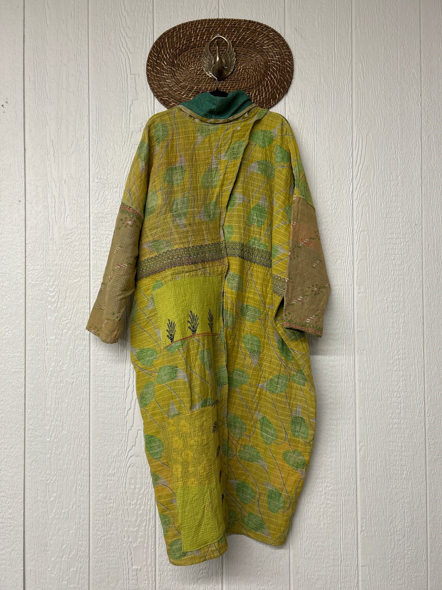 Fine Kantha Cowl Split Pullover 1225 059