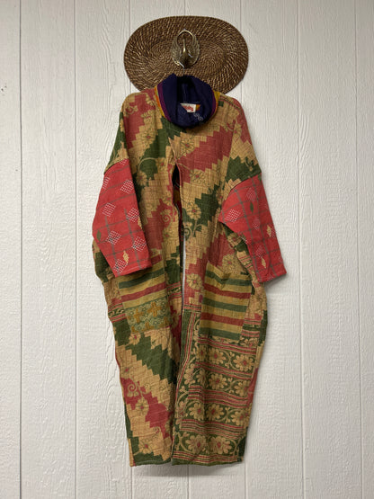 Fine Kantha Cowl Split Pullover 1225 079