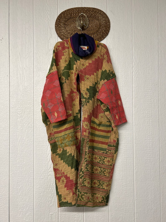 Fine Kantha Cowl Split Pullover 1225 079