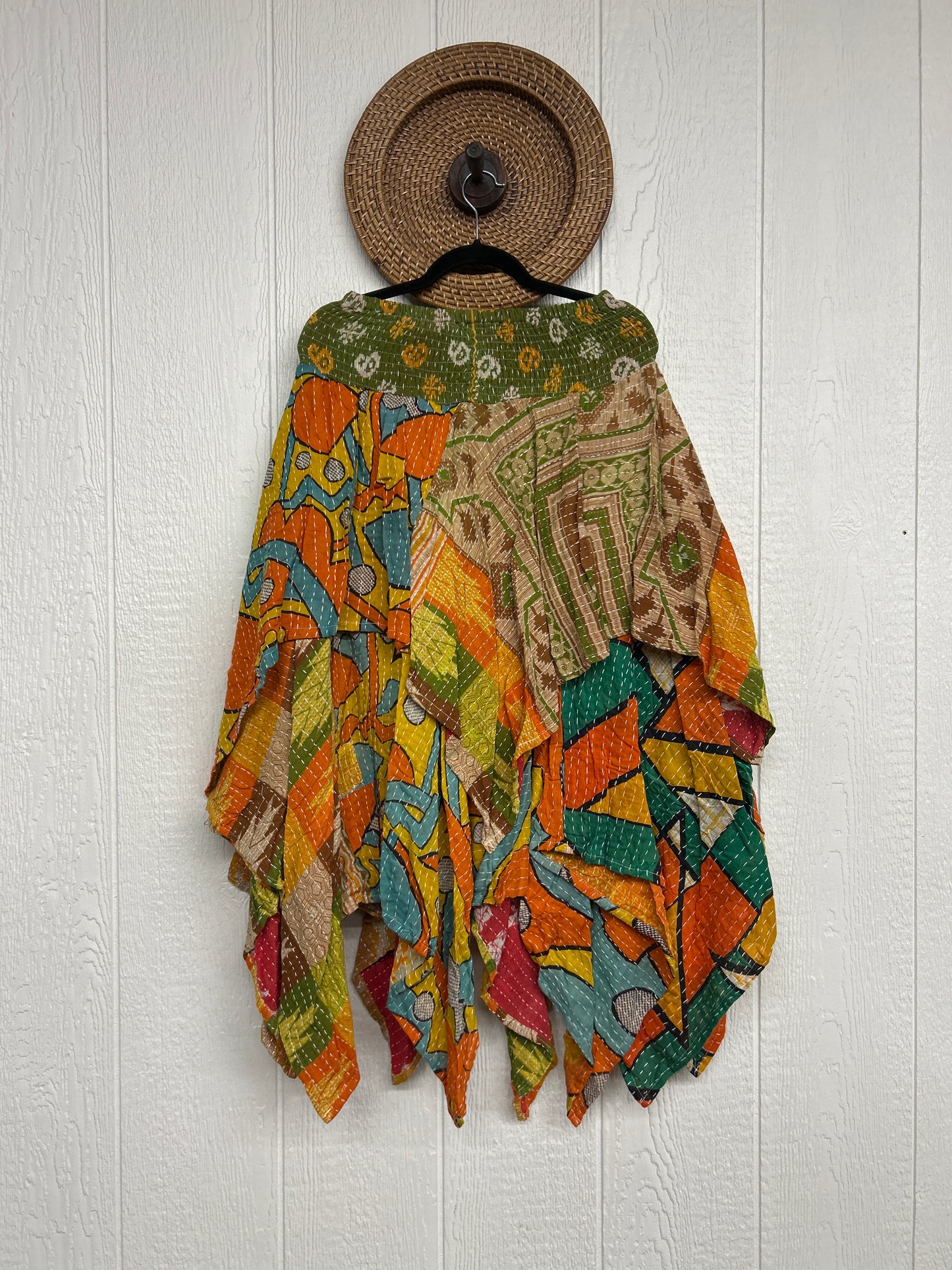 Pareo Kantha Pixie Skirt 0426 220