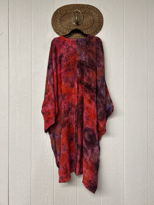 Crepe Sari Gaia Duster Dress 0826 236