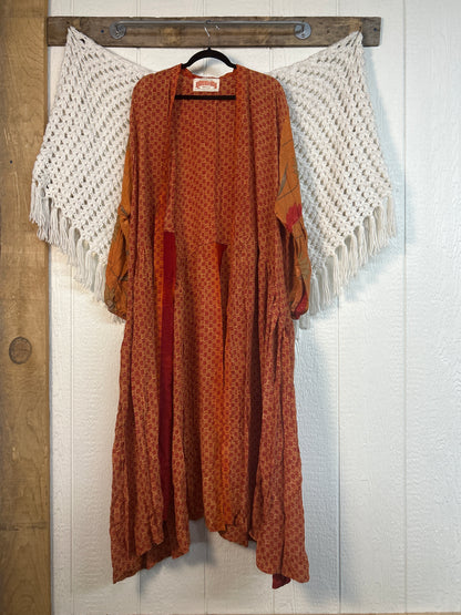 Crepe Sari Evermore Kimono 0326 110